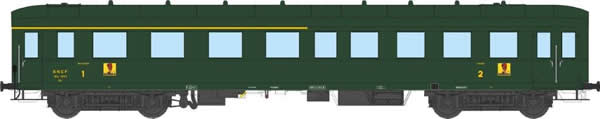 REE Modeles VB-36103 - French SNCF BASTILLE ABmy Green 306, SNCF Era III N°11994 LOGO BANANIA